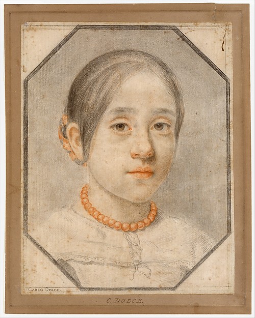 Carlo Dolci, Portrait of the Artist's Daughter Agata Dolci