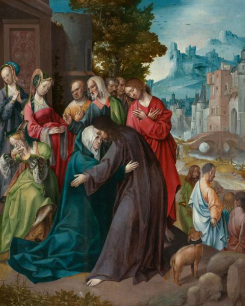 Cornelis Engebrechtsz, Christ Taking Leave of his Mother