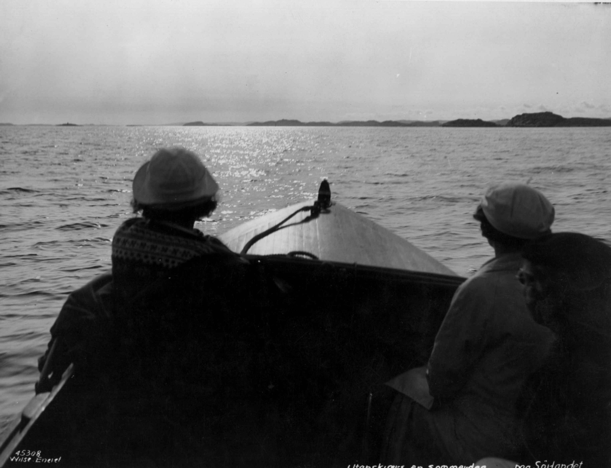 Anders Beer Wilse, Wilse original, Samferdsel, Båt
