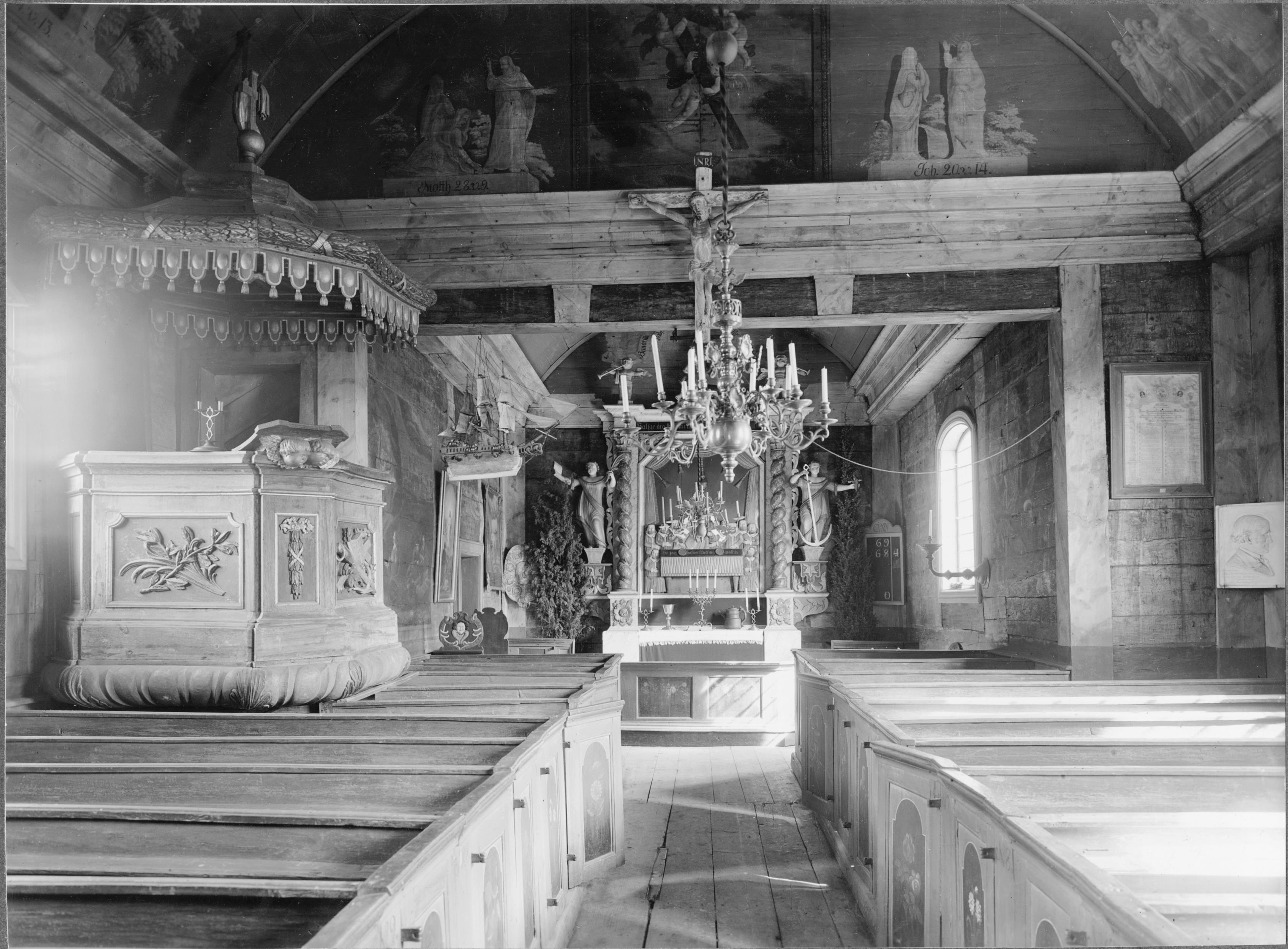 Iwar Anderson, Lund, Bosebo kyrka