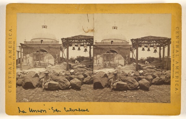 Eadweard J. Muybridge, La Union, Cathedral. [San Salvador]