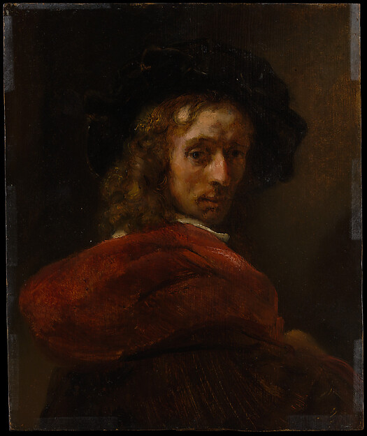 Rembrandt, Man in a Red Cloak