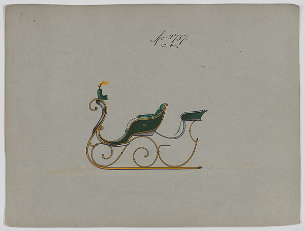 Brewster & Co., Sleigh with Rumble Seat # 3737