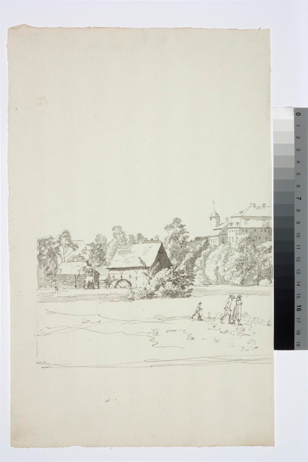 tundmatu kunstnik (autor), water mill