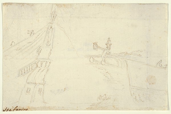 Stefano della Bella, Studies of Boats
