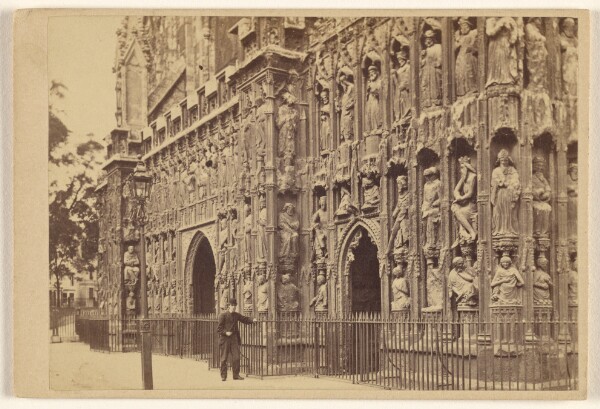 Francis Bedford, [A cathedral, possibly Exeter]