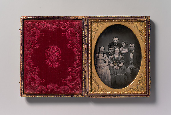 Unknown, [Three Young Couples Dressed in Finery]