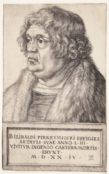 Albrecht Dürer, Willibald Pirckheimer, 1470-1530