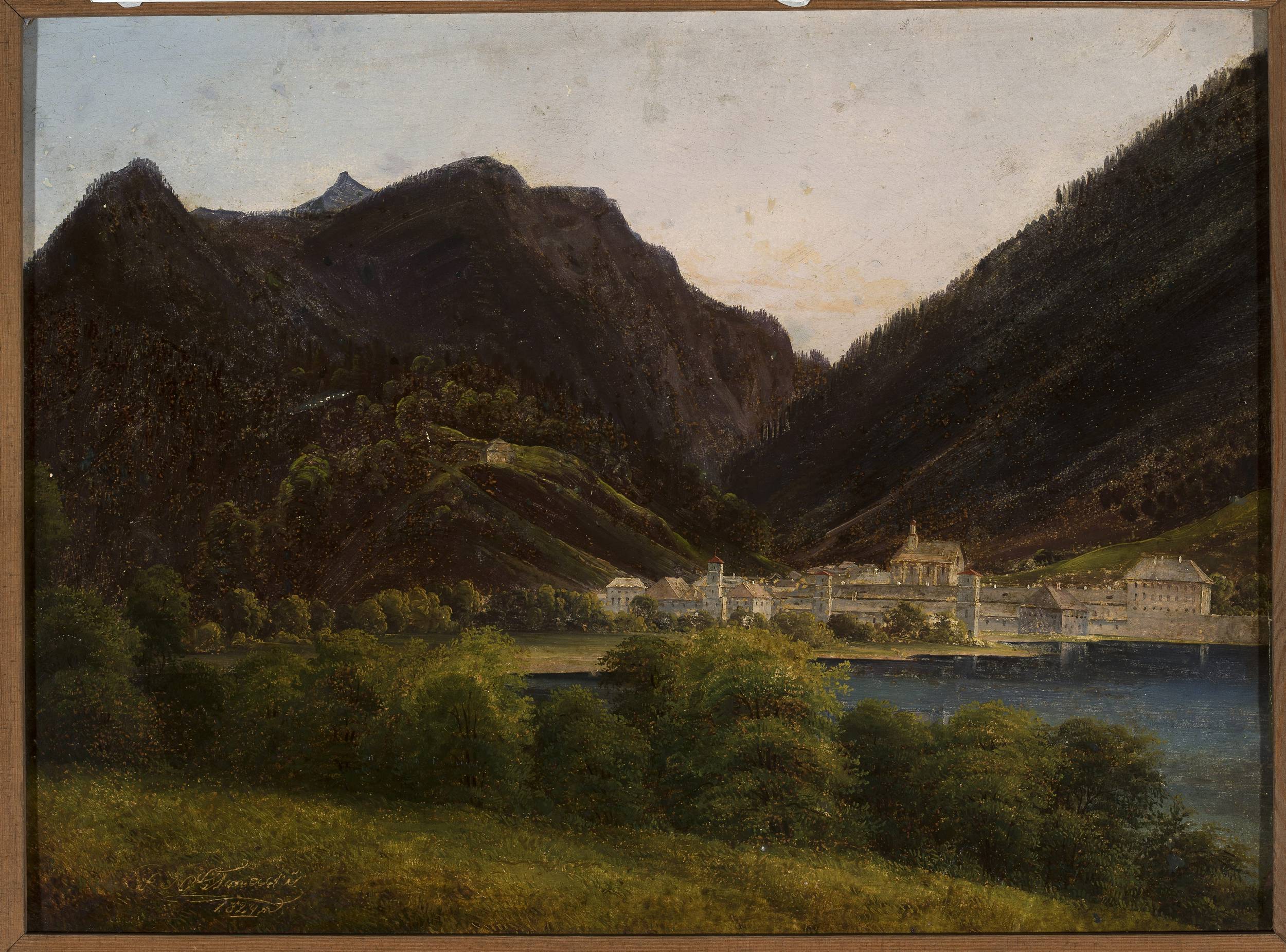 Jan Nepomucen Głowacki, View of the city in the valley