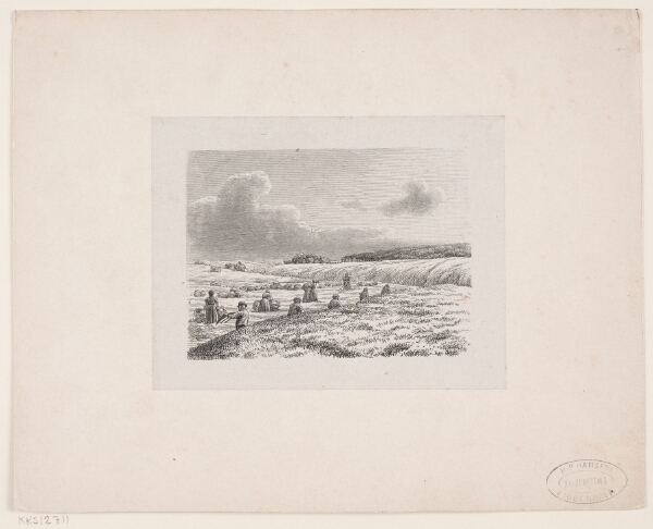H.P. Hansen, Høstfolk i Arbejde