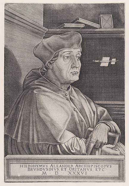 Agostino Veneziano (Agostino dei Musi), The Archbishop of Brindisi