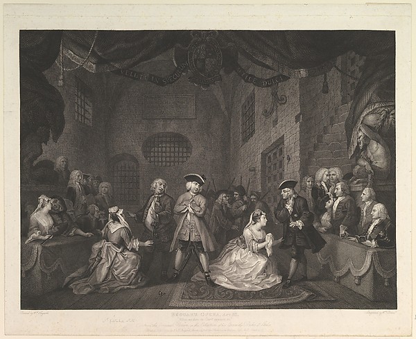 William Blake, The Beggar's Opera, Act III