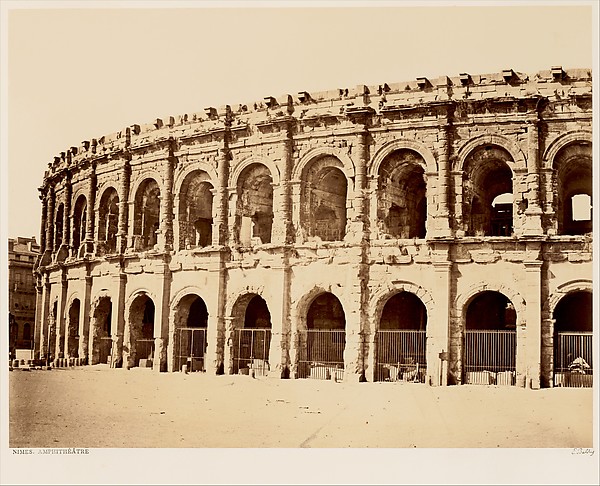 Edouard Baldus, Nîmes, Amphithéâtre