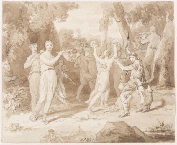 Unknown, Drawing by a member of the Sketching Society