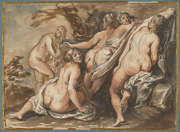 Jacob Jordaens, Nymphs Suprised