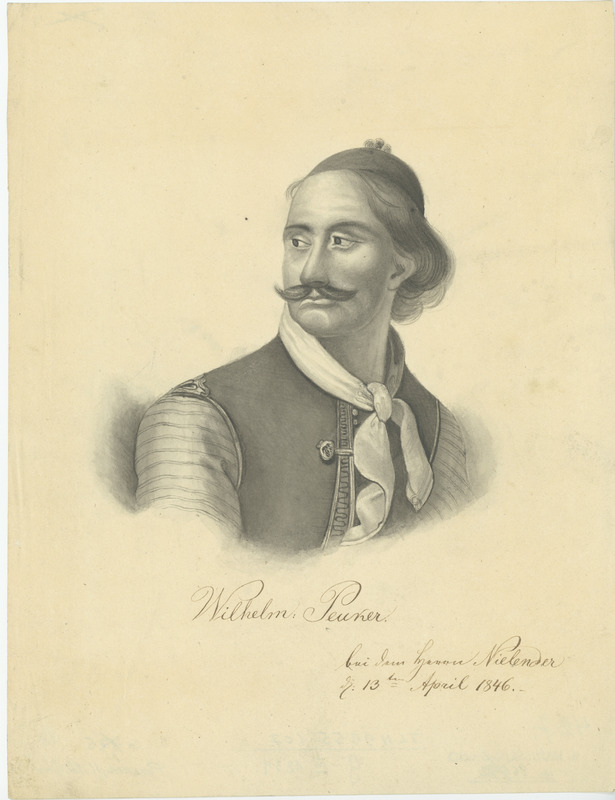 Wilhelm (autor) Peuker, Man’s portrait (balkan type)