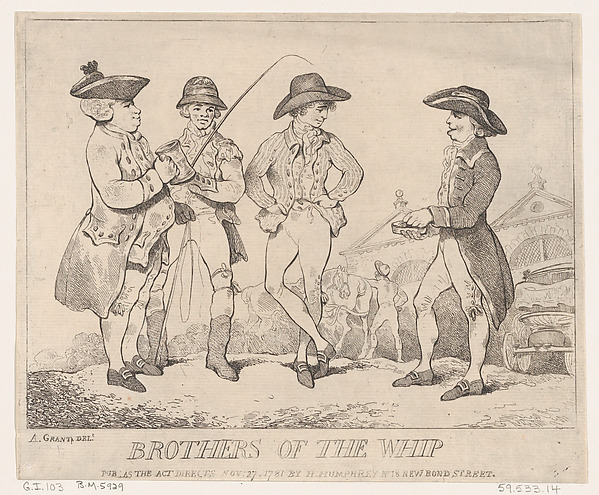 Thomas Rowlandson, Brothers of the Whip