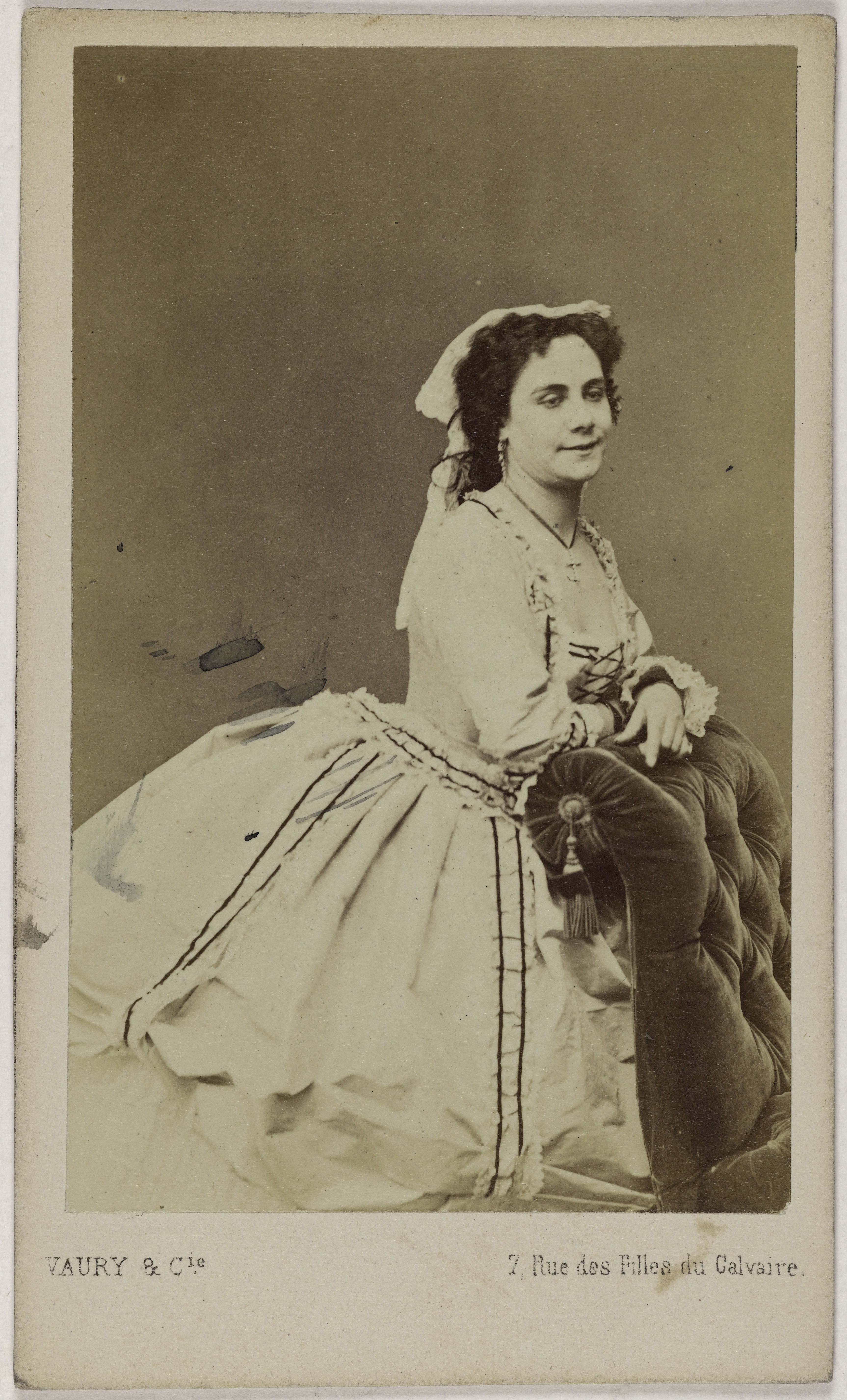 Vaury et Cie, Portrait de Marie-Anne Daudoird, (Marie-Anne Giraud, dite, 1831-19), (actrice)