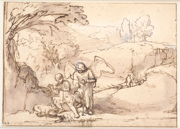 Ferdinand Bol, Tobias og fisken