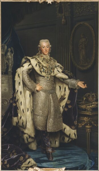 Alexander Roslin, Gustav III, 1746-1792, konung av Sverige