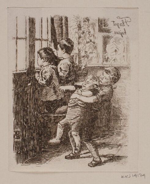 Niels Skovgaard, Flaget hejses