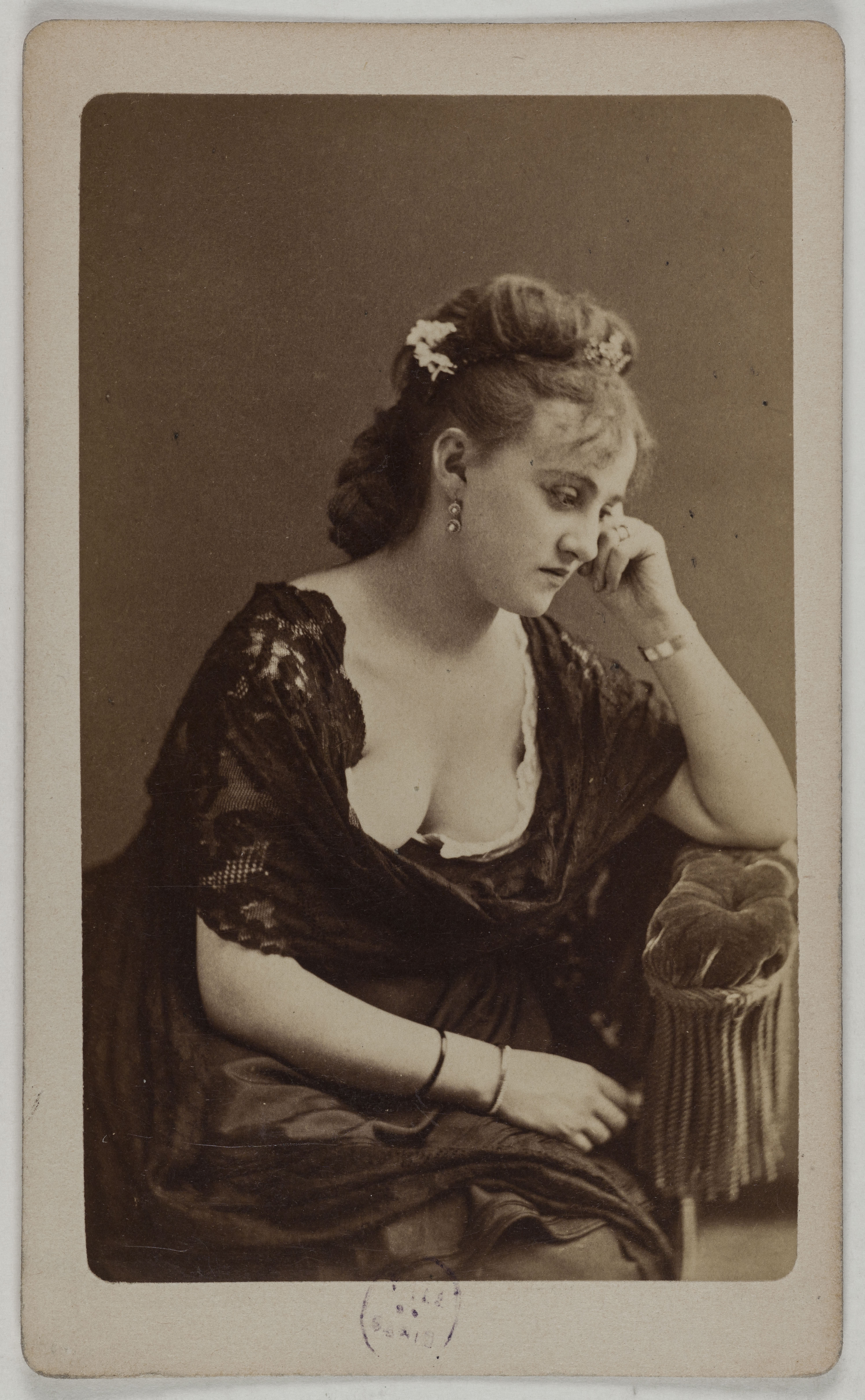 Anonyme, Portrait de Deligny Berthe, (actrice)