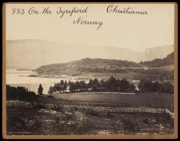 Francis Frith, On Tyrifiord Christiania Norway