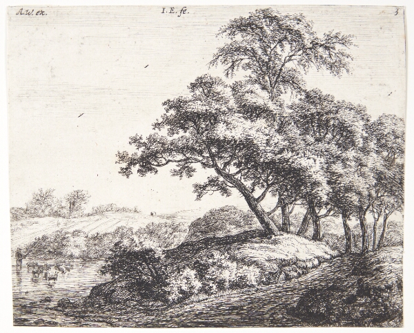Jacob Esselens, Får, der krydser en flod