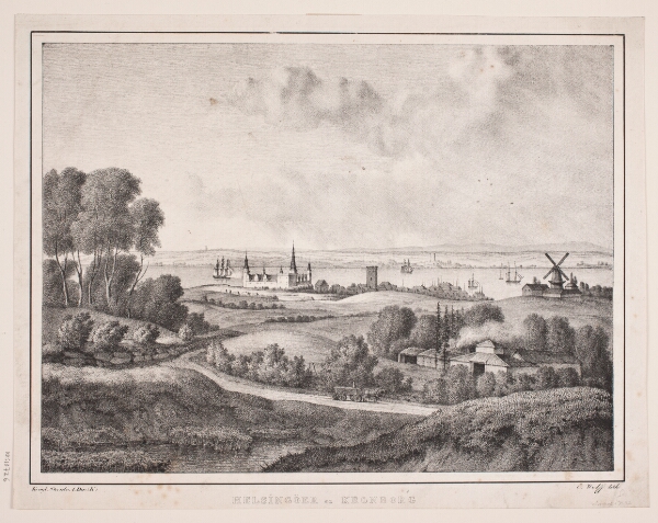 Emil Wolff, Helsingør og Kronborg