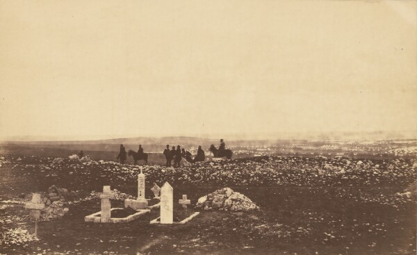 Roger Fenton, Officers on the lookout at Cathcarts Hill