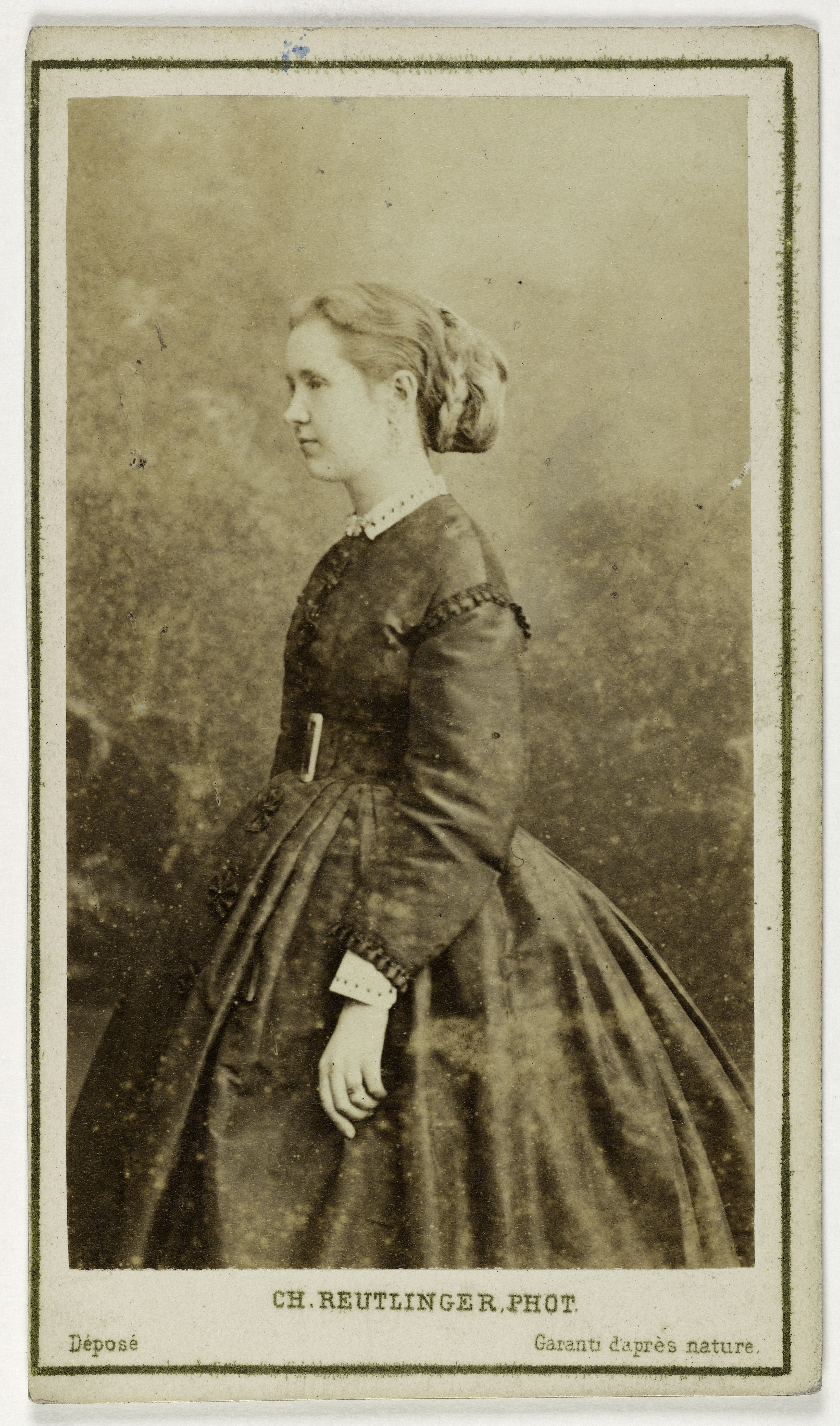 Charles Reutlinger, Portrait de Gonthier Camille, (chanteuse)