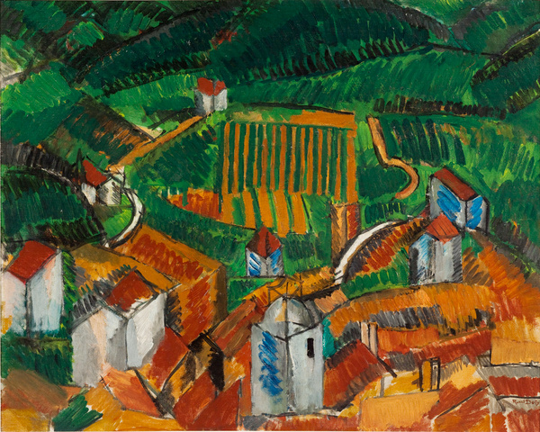 Raoul Dufy, Paysage de Vence