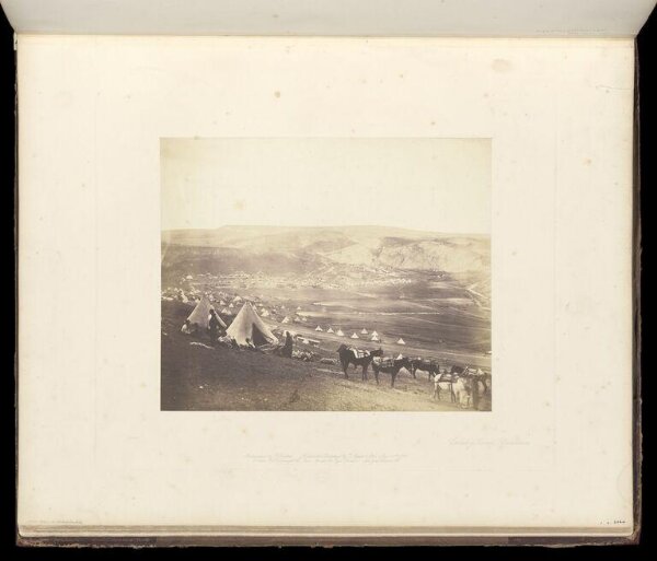 Fenton, Roger, Cavalry Camp, Balaklava