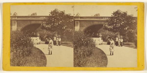 Edward and Henry T. Anthony & Co., Central Park. (New York.) Bridge near The Arsenal.