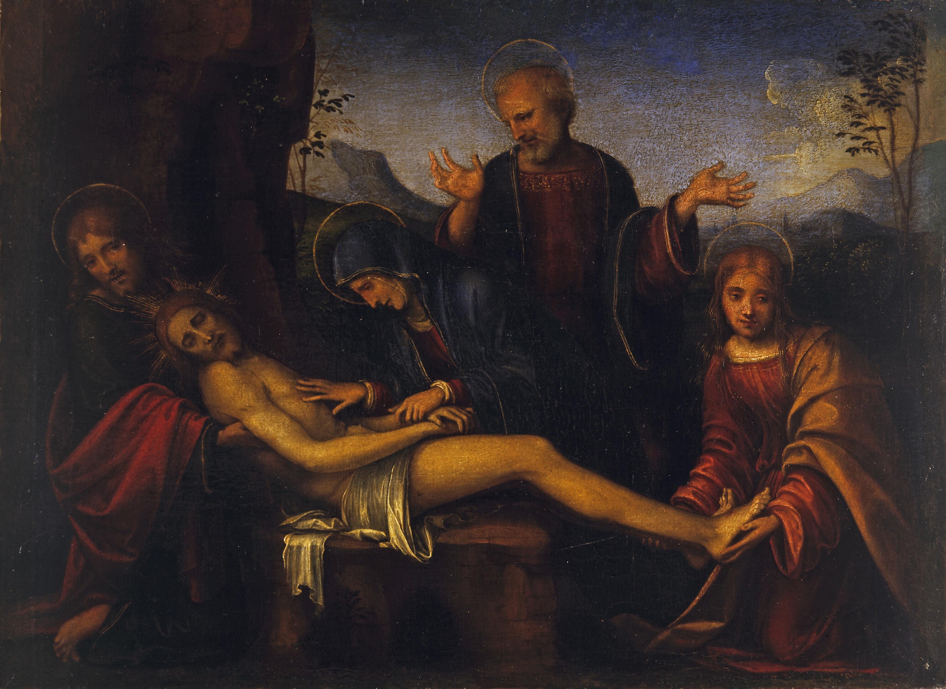 Francesco Francia, The Entombment