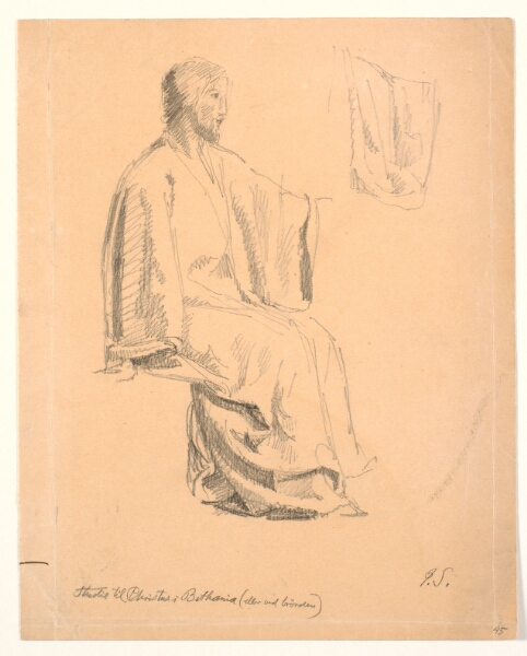 Joakim Skovgaard, Studie af siddende Kristus