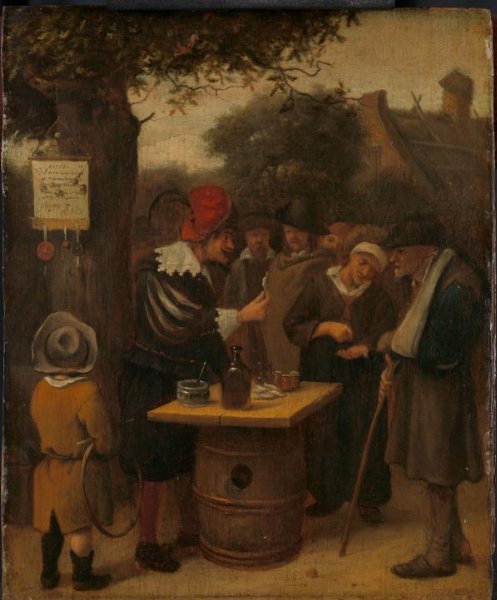 Jan Havicksz. Steen, The quack