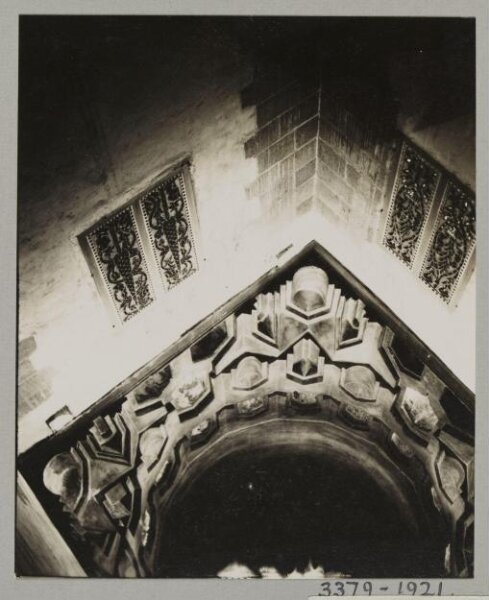 K.A.C. Creswell, Dome pendentive of the mosque of Mamluk Amir Ahmad al-Mihmandar, Cairo