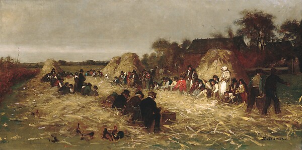 Eastman Johnson, Corn Husking at Nantucket