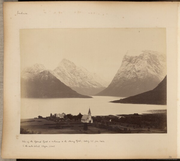 Unknown, View of the Hjørund Fjord