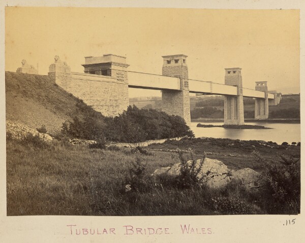 Unknown, [View of Conwy Tubular Railway Bridge]