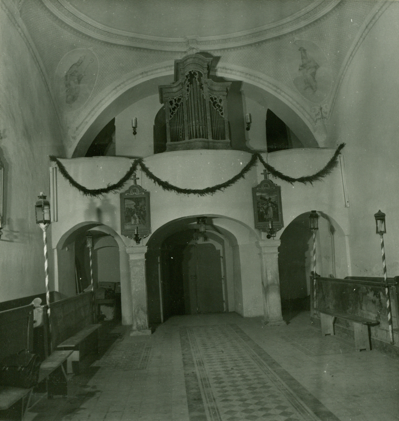 Nino Vranić, Radovan (Ivanec) - Kapela Blažene Djevice Marije - Smještaj u prostoru