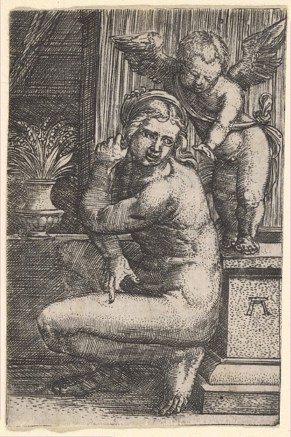 Albrecht Altdorfer, Venus Crouching