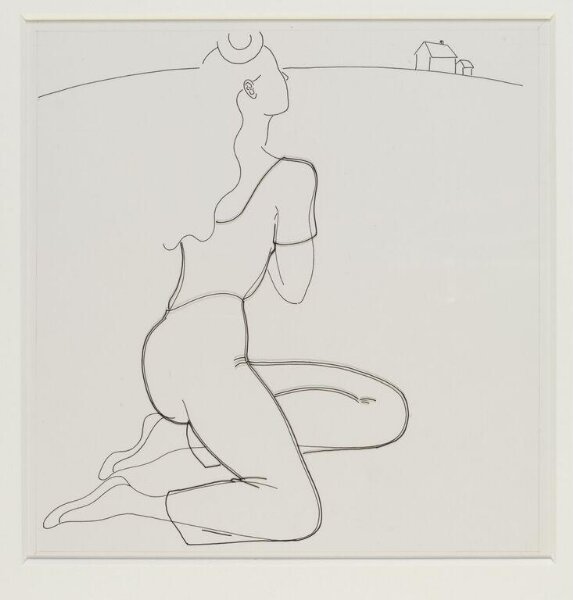 Barbara Nessim, Woman On A Hillside