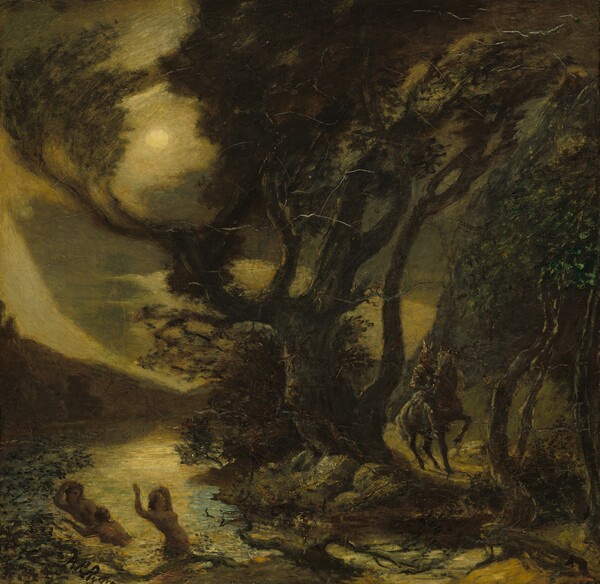 Albert Pinkham Ryder, Siegfried and the Rhine Maidens