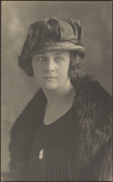 Louis Fleckenstein, [Portrait of a Woman with Cameo Pin]