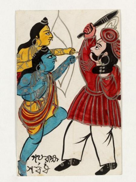 Unknown, Rama, Lakshma and Gaya