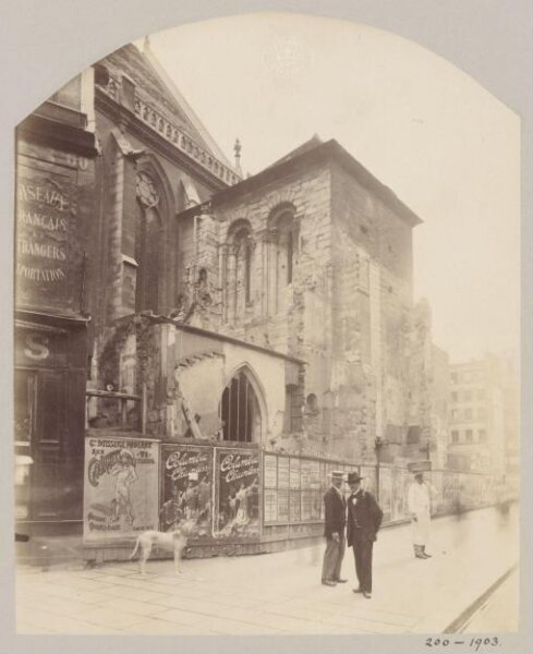 Atget, Jean-Eugène-Auguste, Church of the Priory of St Martin, Paris, France