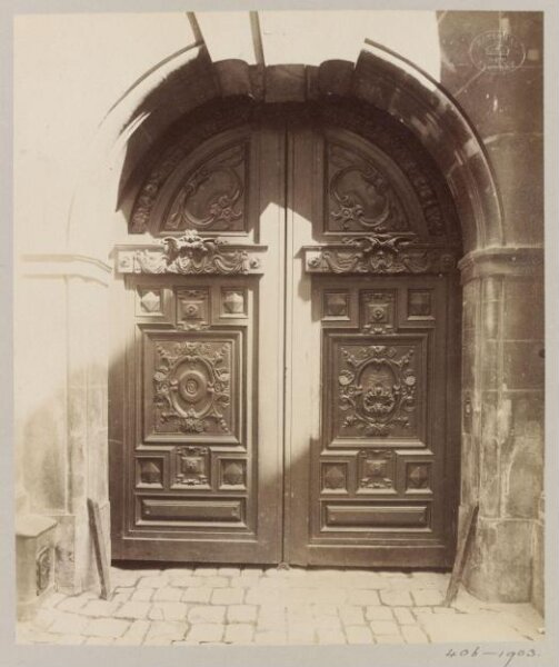 Atget, Jean-Eugène-Auguste, Hotel Chalons-Luxembourg, Paris, France