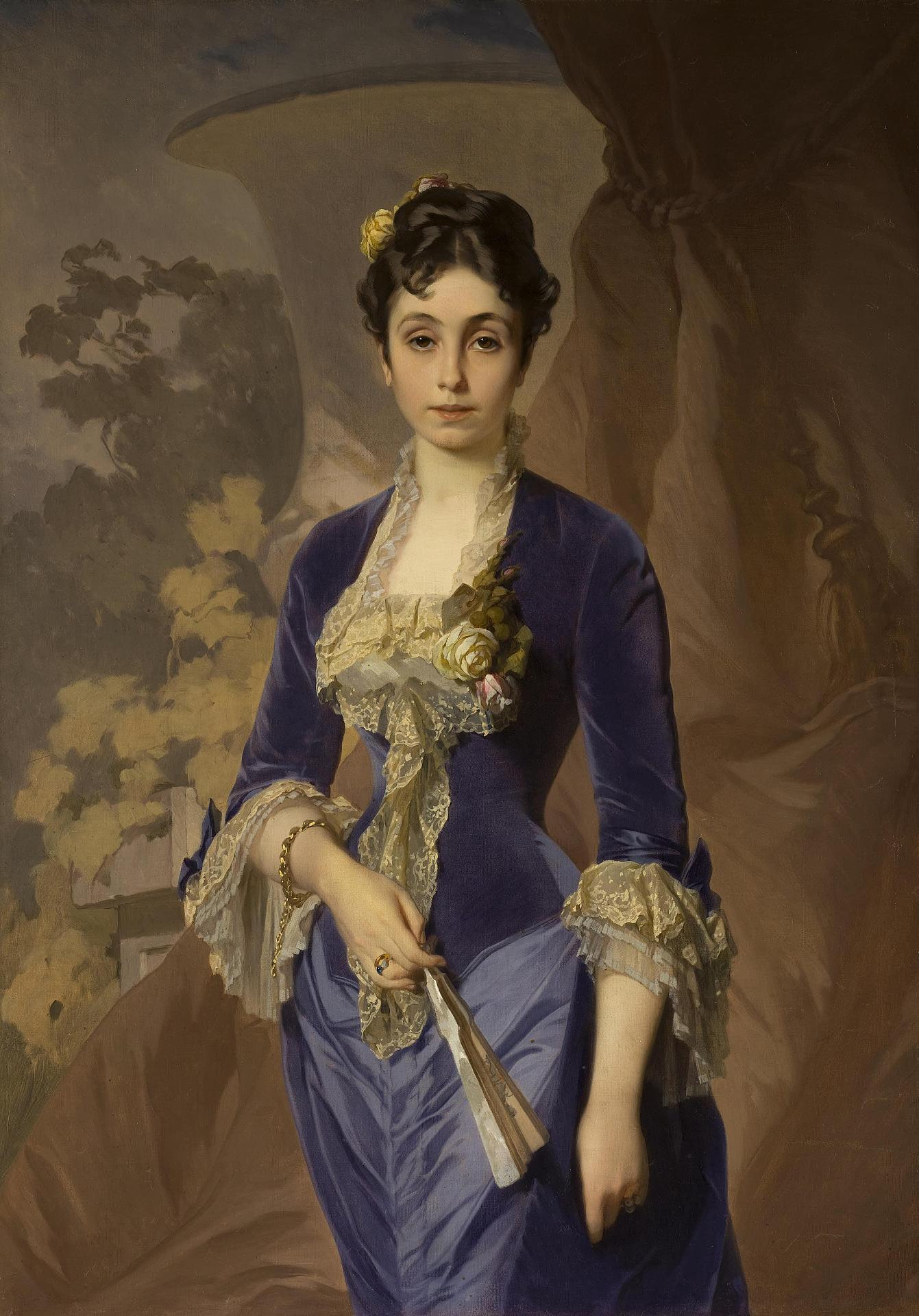 Ivan Makarov, Portrait of Maria Rayevskaya
